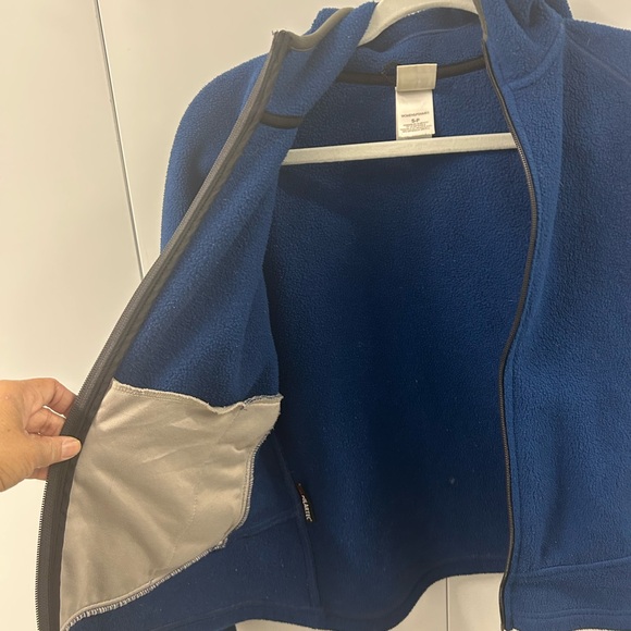 The North Face Hooded Blue Full Zip Womens Fleece Jacket, Size Small - Picture 4 of 12